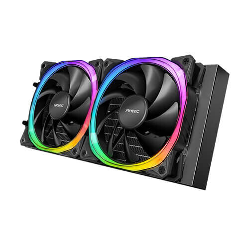 Antec VORTEX 240 ARGB - All-in-one Liquid Processor Cooler in Black - 240mm