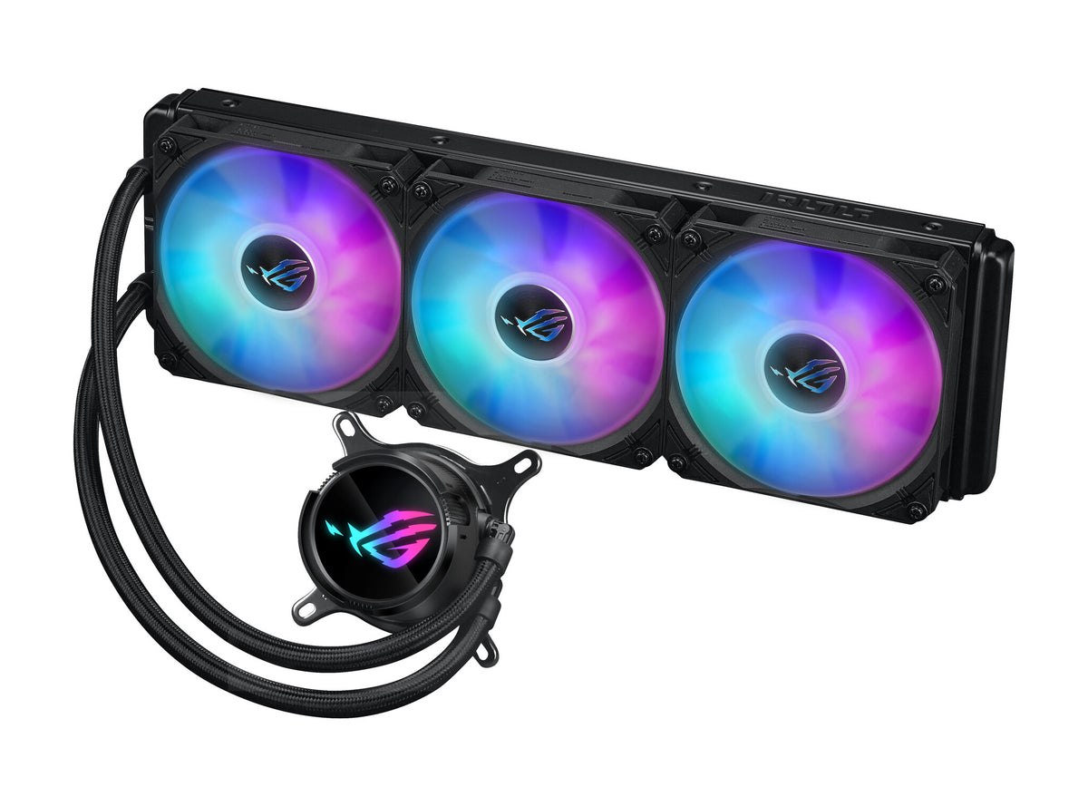 ASUS ROG Strix LC III 360 ARGB - Liquid Processor Cooler in Black - 360mm