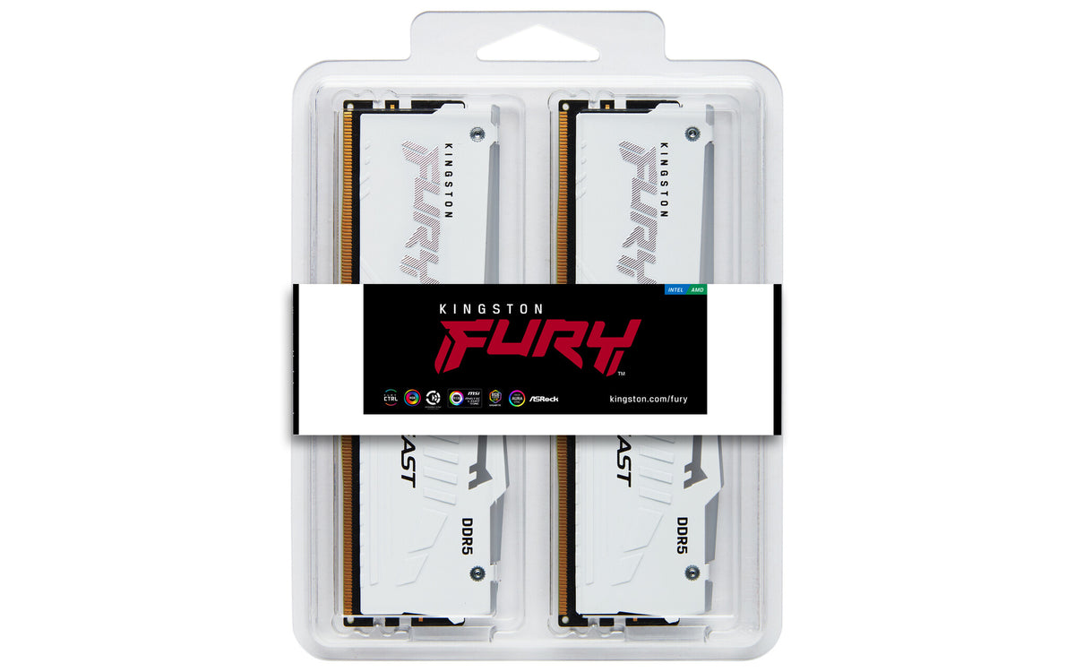 Kingston Technology FURY Beast - 32 GB 2 x 16 GB DDR5 6000MT/s memory module