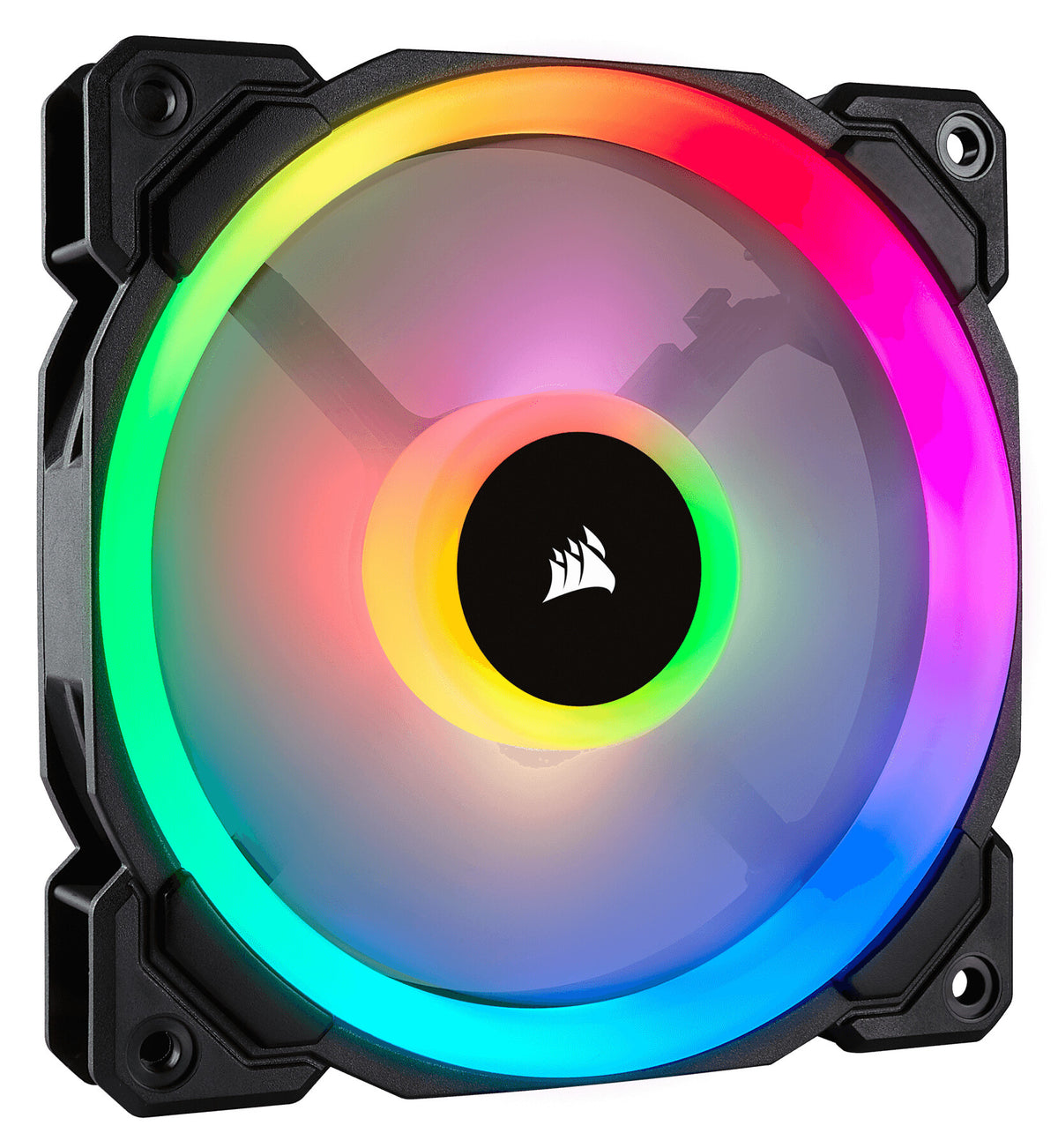 Corsair LL120 RGB - Computer Case Fan in Black / White - 120mm