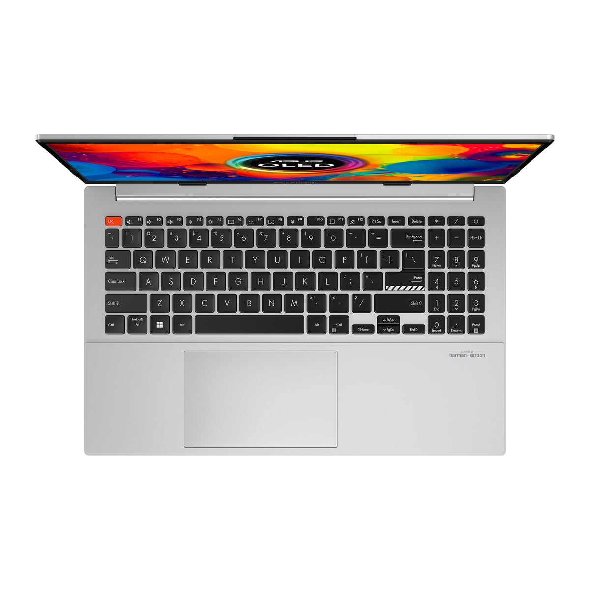 ASUS Vivobook S 15 OLED Laptop - 39.6 cm (15.6&quot;) - Intel® Core™ i5-13500H - 16 GB LPDDR5-SDRAM - 512 GB SSD - Intel Arc A350M - Wi-Fi 6E - Windows 11 Home - Silver