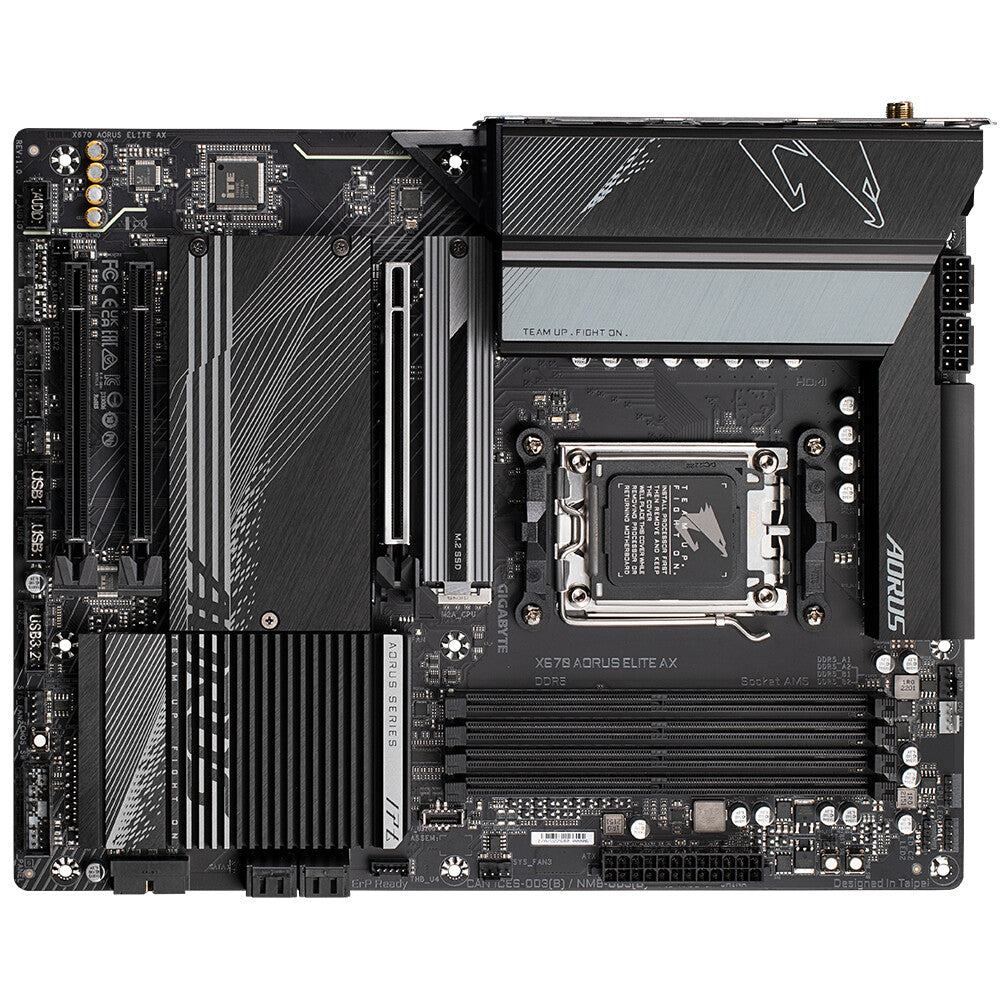 Gigabyte X670 AORUS ELITE AX - AMD X670 Socket AM5 ATX motherboard