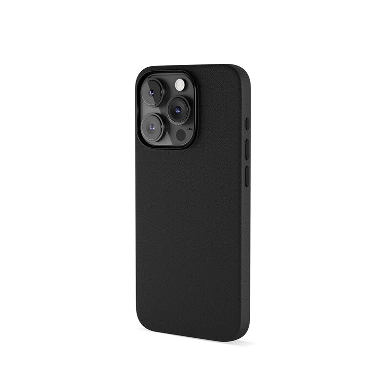 Epico Mag+ Leather Case for iPhone 15 in Black