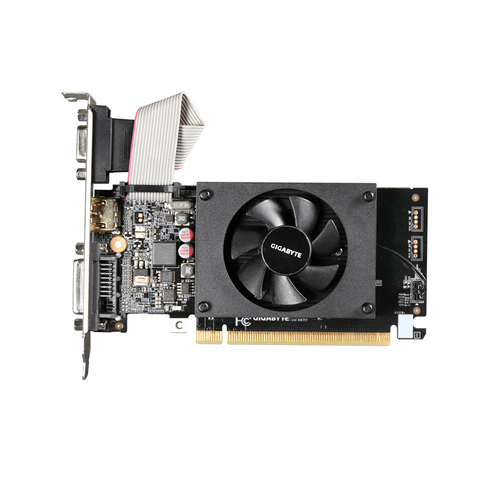 GIGABYTE - NVIDIA 2 GB GDDR3 GeForce GT 710 graphics card