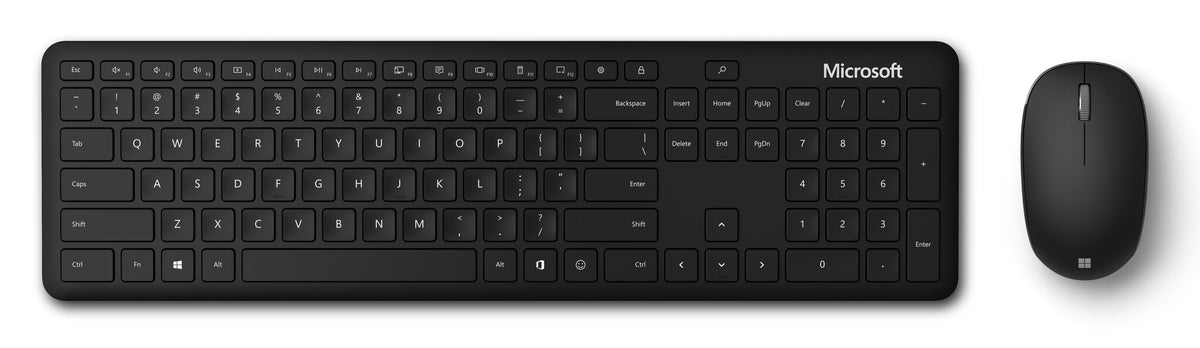 Microsoft Desktop Bundle - Bluetooth Wireless keyboard (QWERTZ German) &amp; Mouse in Black