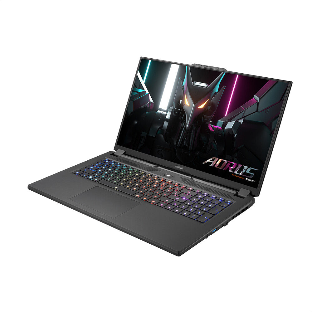 AORUS 17H Laptop - 43.9 cm (17.3&quot;) - Intel® Core™ i7-13700H - 16 GB DDR5-SDRAM - 1 TB SSD - NVIDIA GeForce RTX 4080 - Wi-Fi 6E - Windows 11 Home - Black