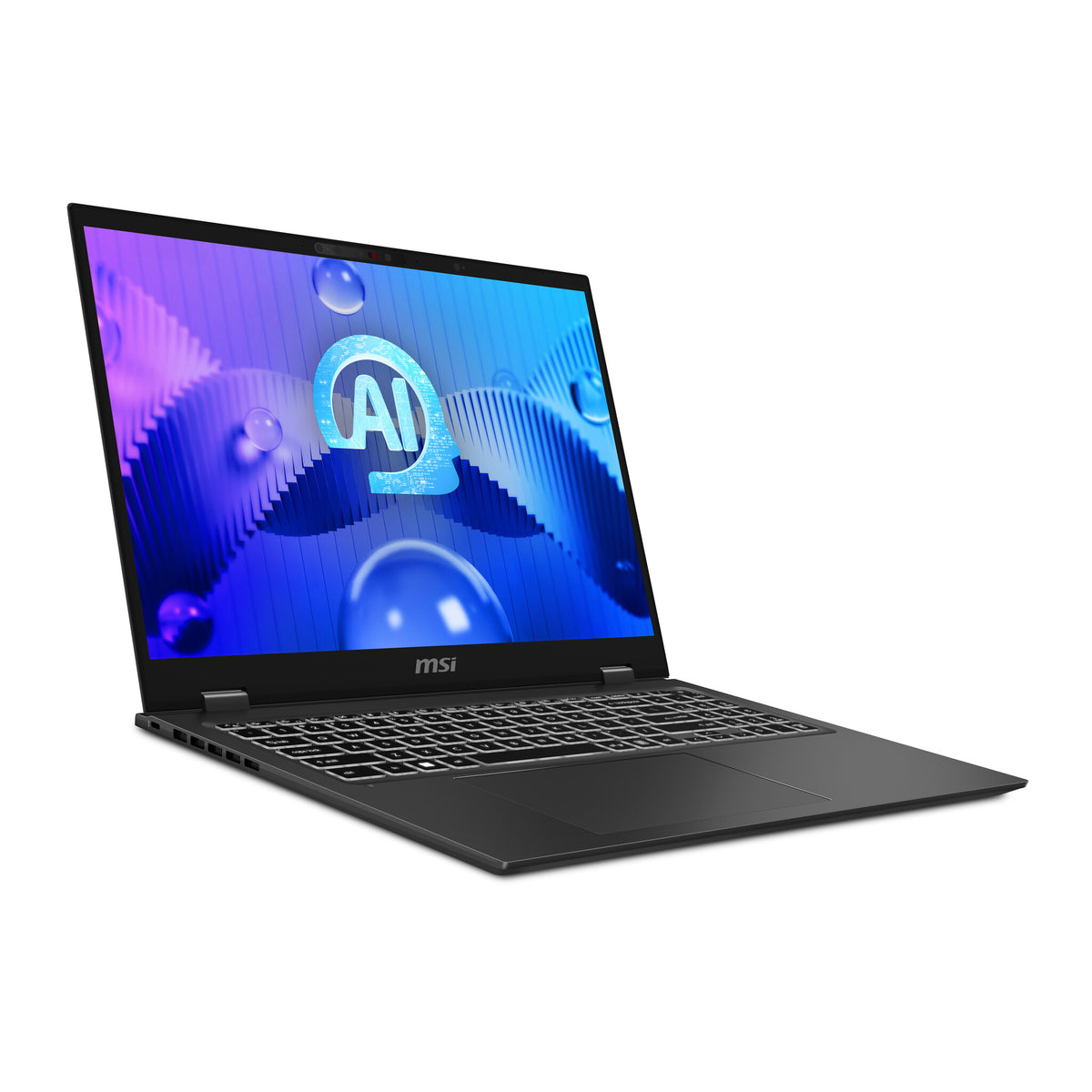 MSI Prestige 16 AI Studio Laptop - 40.6 cm (16&quot;) - Intel Core Ultra 7 155H - 32 GB LPDDR5-SDRAM - 1 TB SSD - NVIDIA GeForce RTX 4060 - Wi-Fi 7 - Windows 11 Home Advanced - Grey