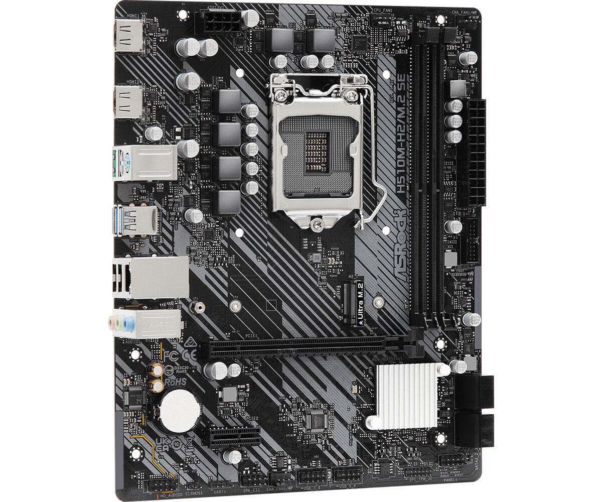 Asrock H510M-H2/M.2 SE micro ATX motherboard - Intel H470 LGA 1200