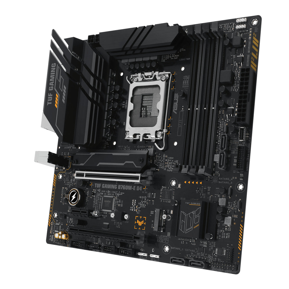 ASUS TUF GAMING B760M-E D4 micro ATX motherboard - Intel B760 LGA 1700