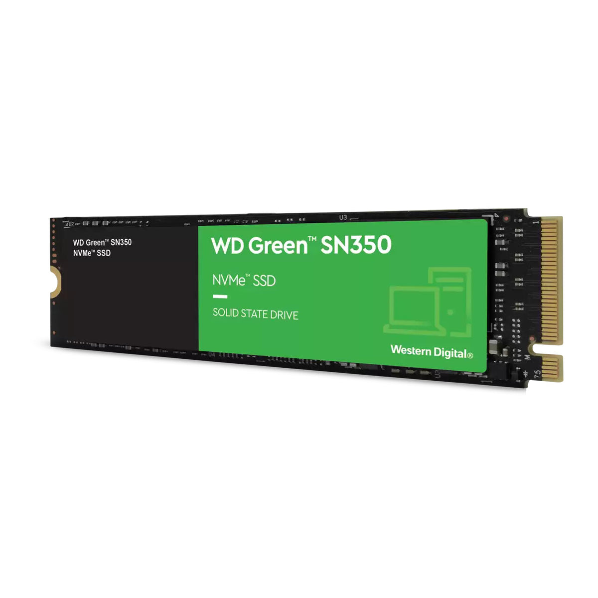 Western Digital WD Green SN350 - PCI Express 3.0 NVMe M.2 SSD - 480 GB