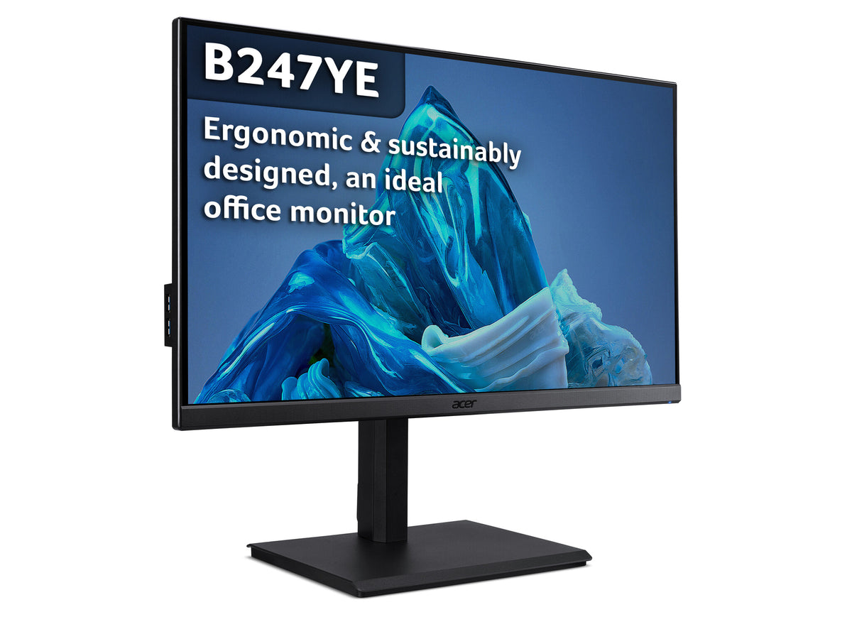 Acer B7 Vero B247Y - 60.5 cm (23.8&quot;) - 1920 x 1080 pixels Full HD IPS Monitor