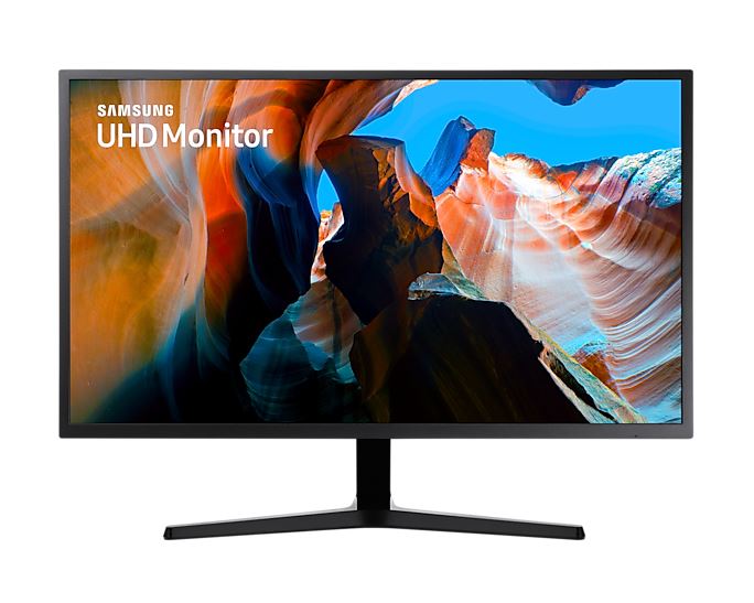 Samsung U32J590UQR 80 cm (31.5&quot;) 3840 x 2160 pixels 4K Ultra HD LCD Blue, Grey Monitor