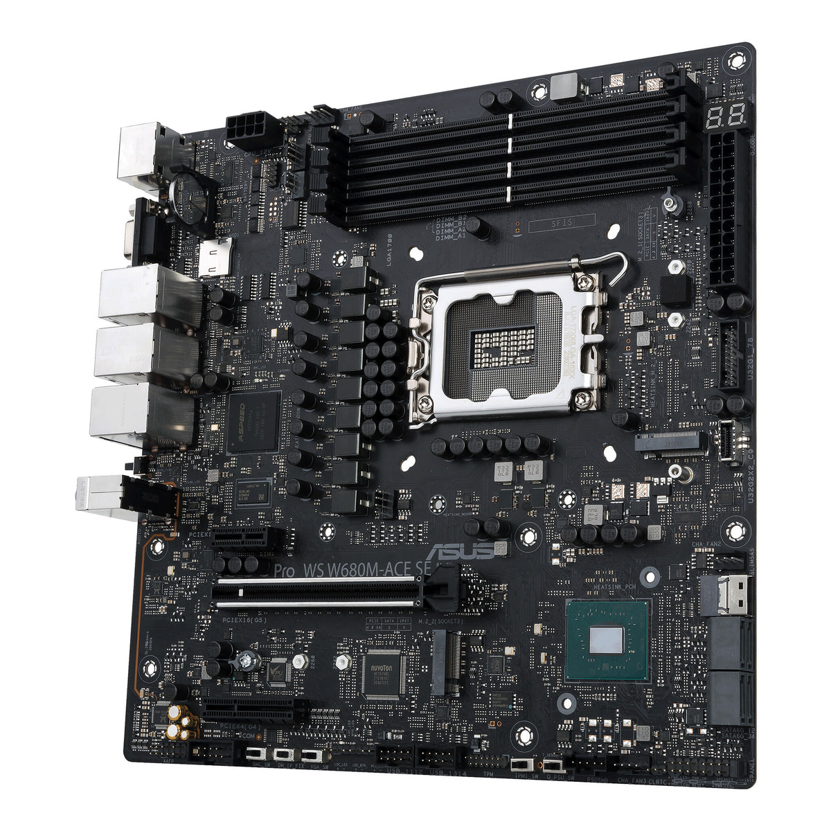 ASUS PRO WS W680M-ACE SE micro ATX motherboard - Intel W680 LGA 1700