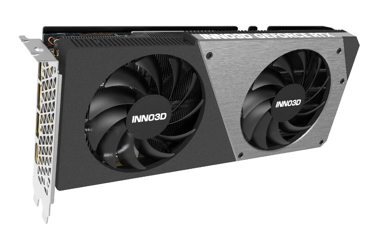 Inno3D TWIN X2 OC - NVIDIA 12 GB GDDR6X GeForce RTX 4070 graphics card