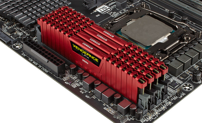 Corsair Vengeance LPX - 32GB 2 x 16 GB DDR4 2666 MHz memory module in Red