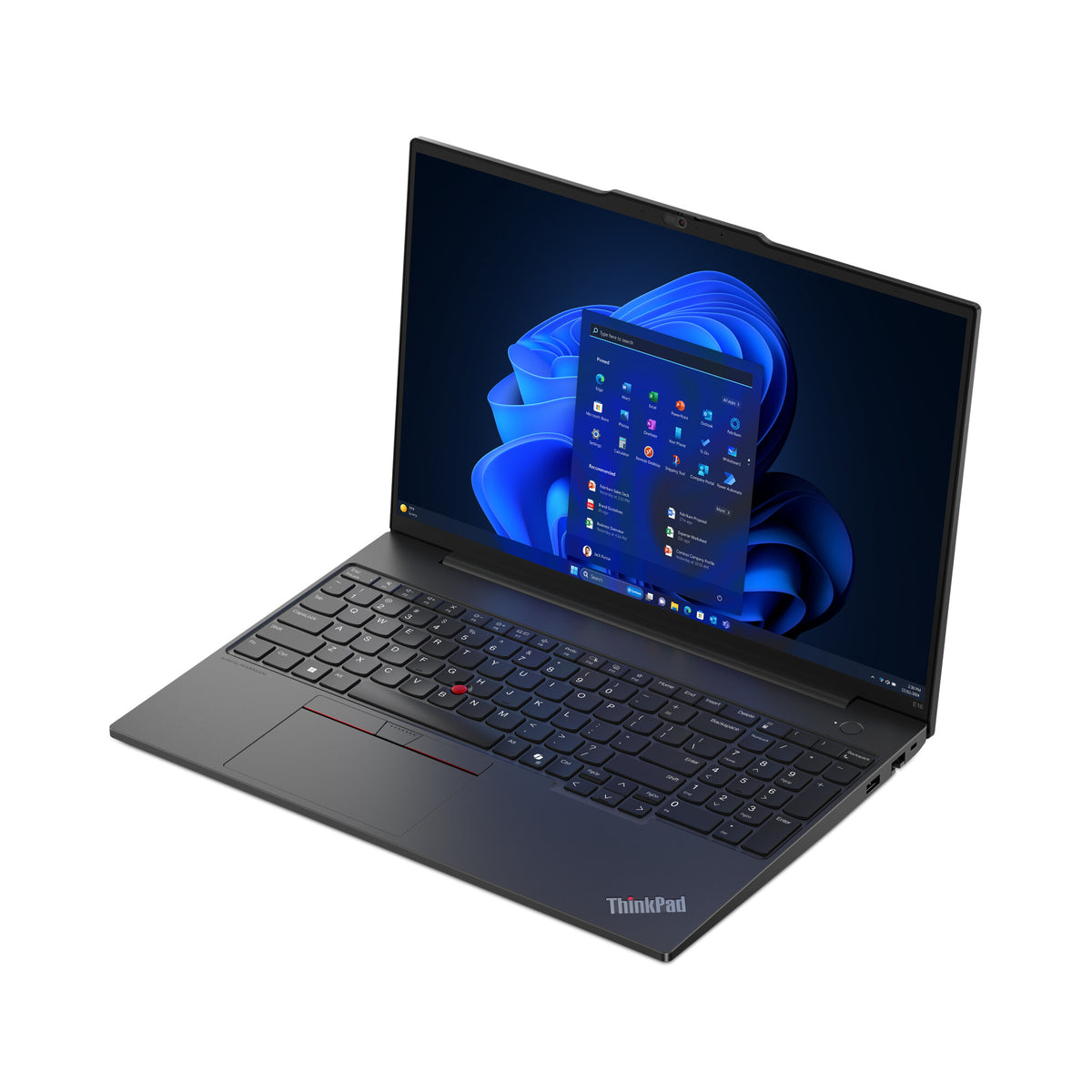 Lenovo ThinkPad E16 Laptop - 40.6 cm (16&quot;) - AMD Ryzen™ 7 7735HS - 16 GB DDR5-SDRAM - 512 GB SSD - Wi-Fi 6E - Windows 11 Pro - Black