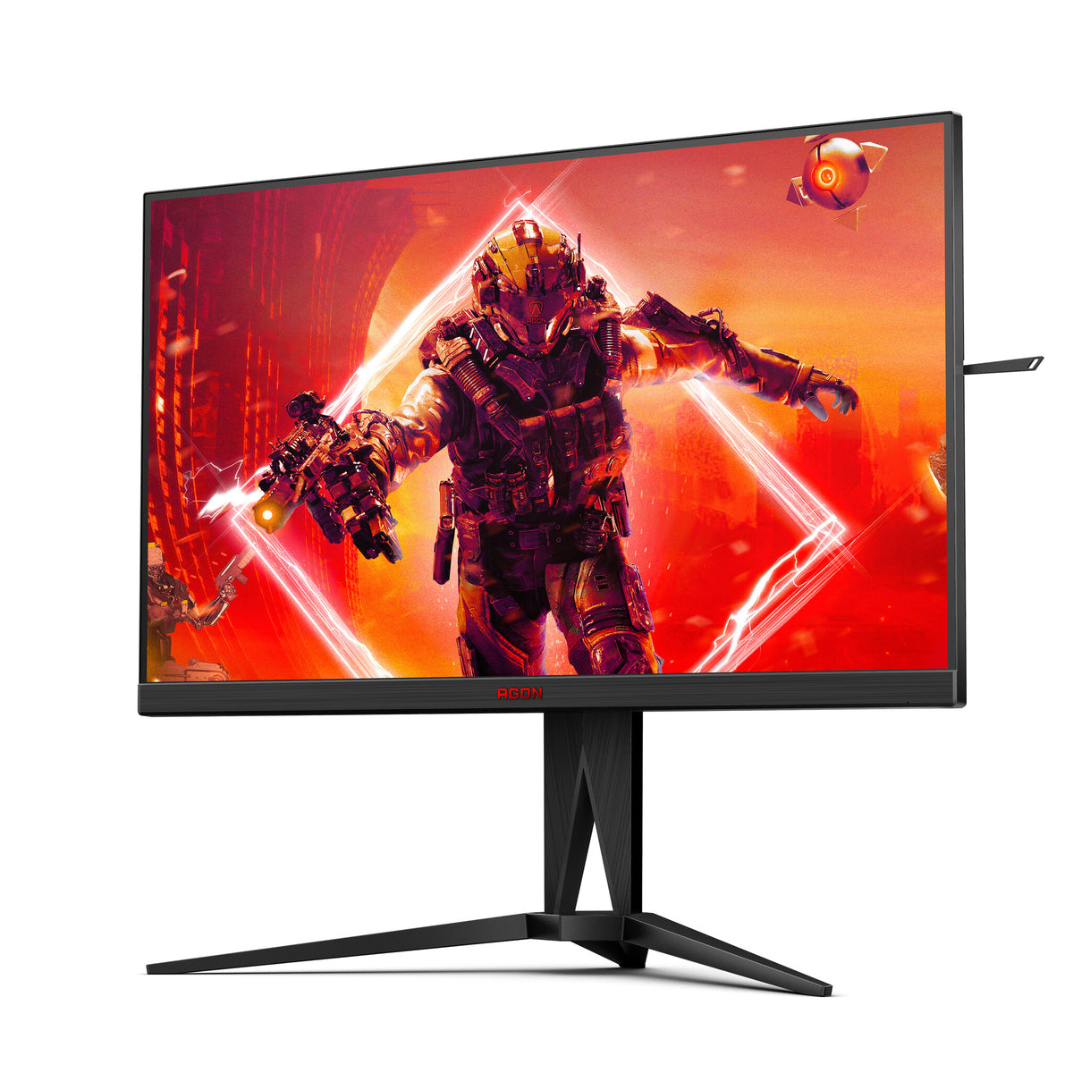 AOC AGON 5 AG275QZN/EU computer monitor 68.6 cm (27&quot;) 2560 x 1440 pixels Quad HD Black, Red