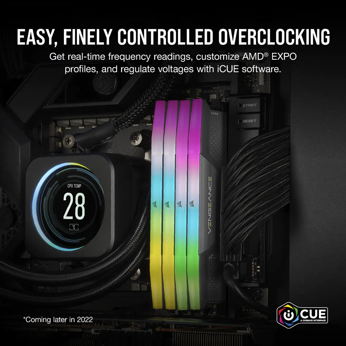 Corsair Vengeance RGB - 32 GB 2 x 16 GB DDR5 5200 MHz memory module