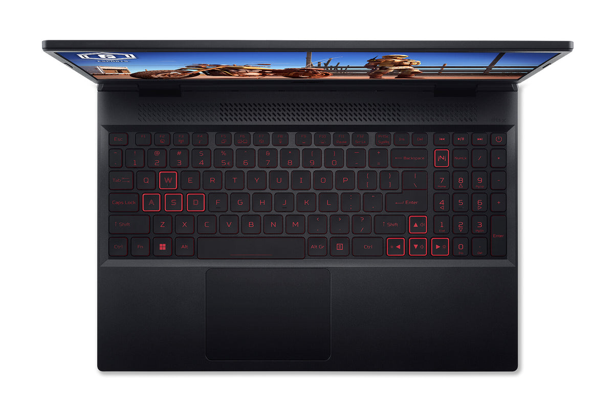 Acer Nitro 5 AN515-58 Gaming Laptop - 39.6 cm (15.6&quot;) - Intel® Core™ i7-12650H - 16 GB DDR4-SDRAM - 1 TB SSD - NVIDIA GeForce RTX 4060 - Wi-Fi 6 - Windows 11 Home - Black