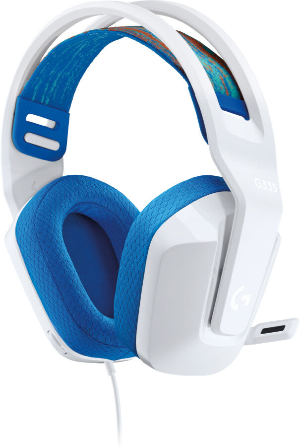 Logitech G - G335 Wired Gaming Headset in White