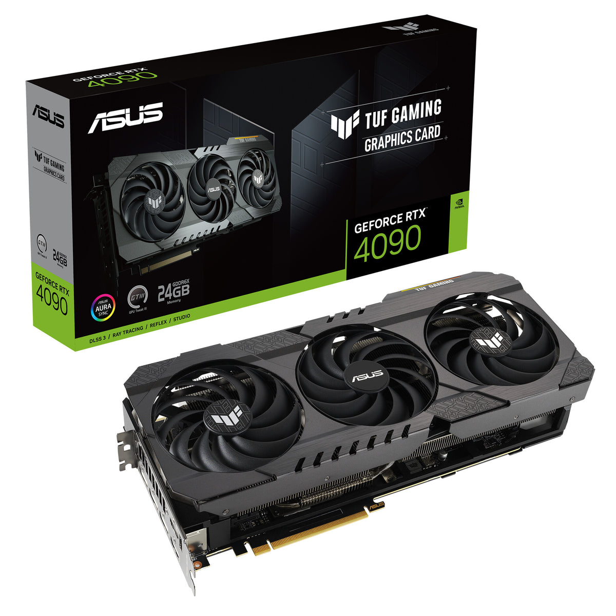 ASUS TUF Gaming - NVIDIA 24 GB GDDR6X GeForce RTX 4090 graphics card