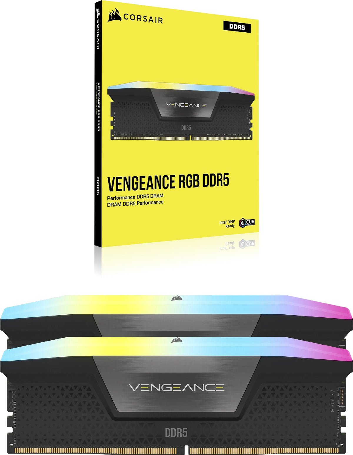 Corsair Vengeance RGB - 32 GB 2 x 16 GB DDR5 6000 MHz memory module