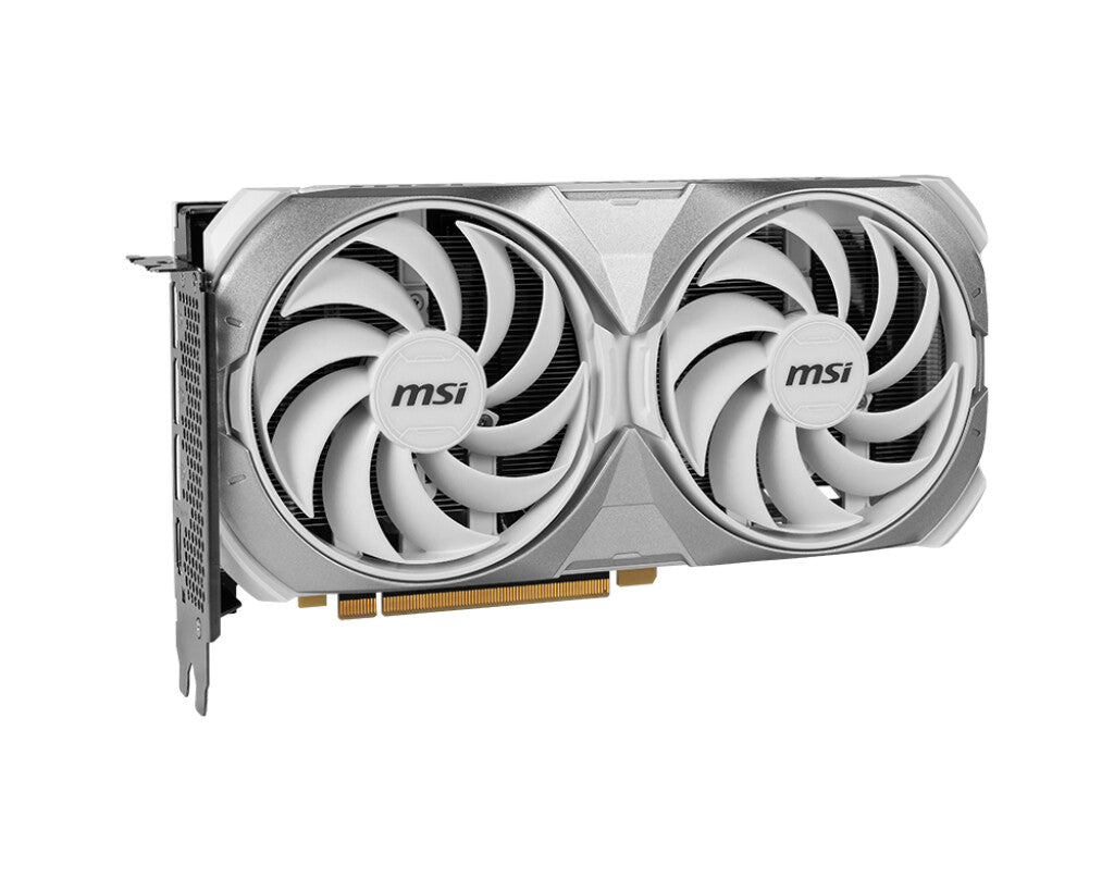 MSI VENTUS 2X WHITE OC - NVIDIA 12 GB GDDR6X GeForce RTX 4070 SUPER graphics card