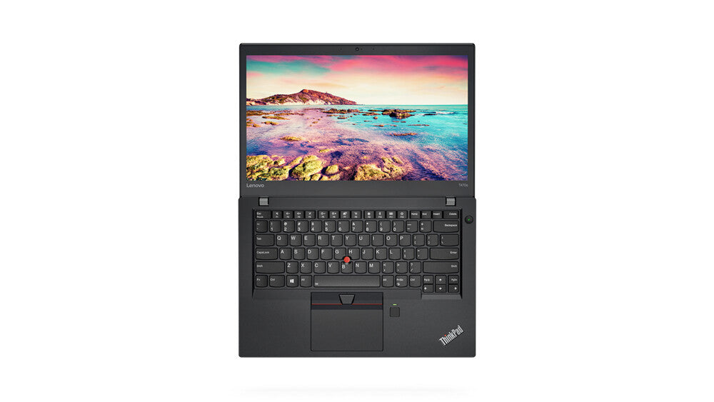 Lenovo ThinkPad T470s Laptop - 35.6 cm (14&quot;) - Intel® Core™ i5-6300U - 12 GB DDR4-SDRAM - 256 GB SSD - Wi-Fi 5 - Windows 10 Pro - Black - Refurbished