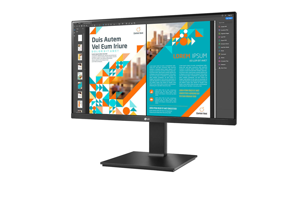 LG 24QP550 - 60.5 cm (23.8&quot;) - 2560 x 1440 pixels QHD Monitor