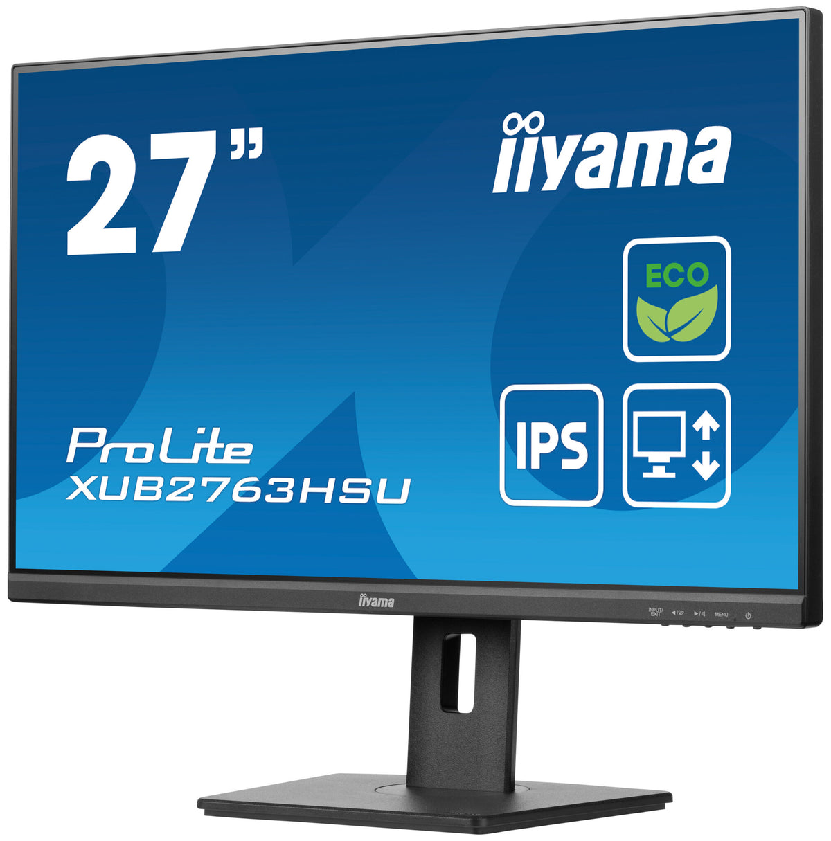 iiyama ProLite XUB2763HSU-B1 - 68.6 cm (27&quot;) 1920 x 1080 pixels Full HD LED Monitor