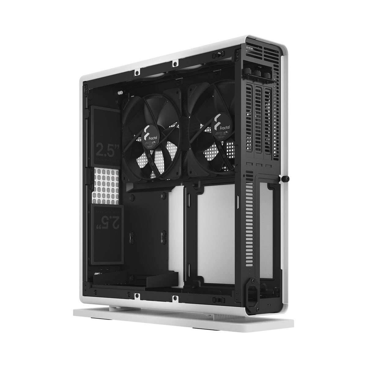 Fractal Design Ridge - Mini ITX Tower Case in White