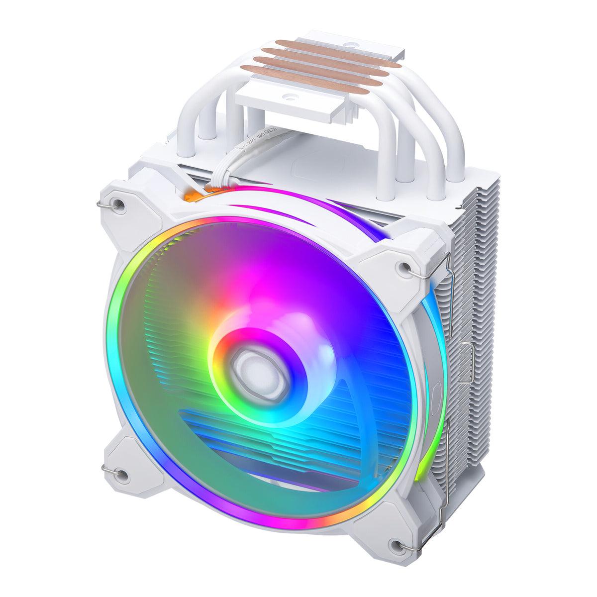 Cooler Master Hyper 212 Halo - Air Processor Cooler in White - 120mm