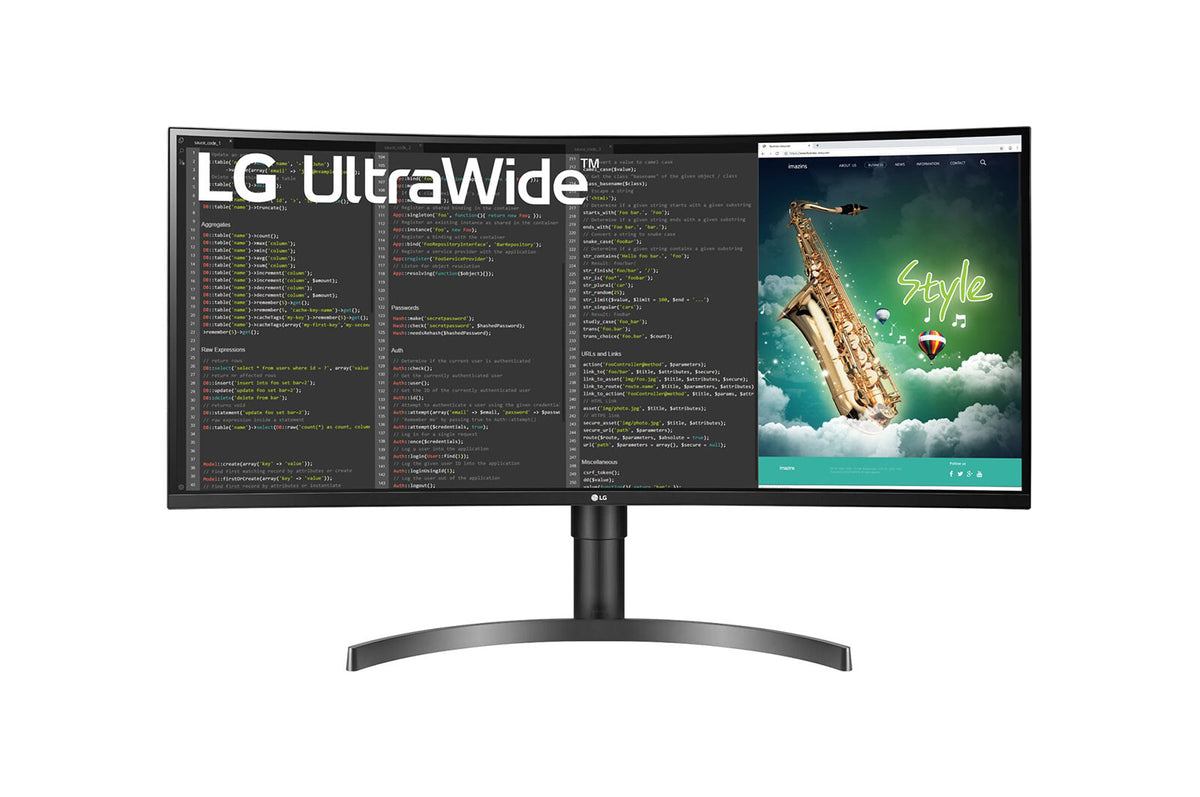 LG 35WN75C-B - 88.9 cm (35&quot;) - 3440 x 1440 pixels UltraWide QHD Monitor