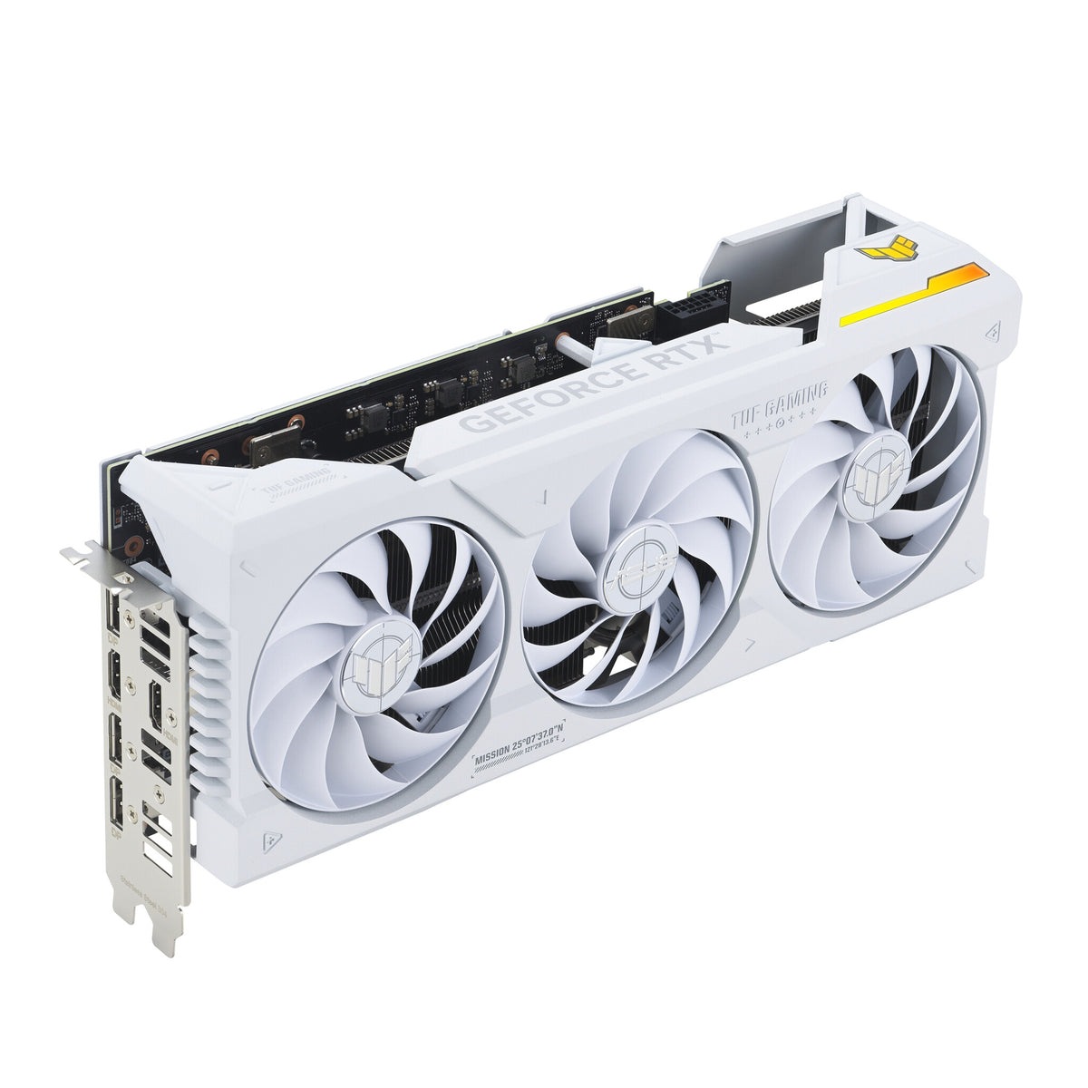 ASUS TUF Gaming White OC Edition - NVIDIA GeForce RTX 4070 Ti SUPER 16 GB GDDR6X graphics card