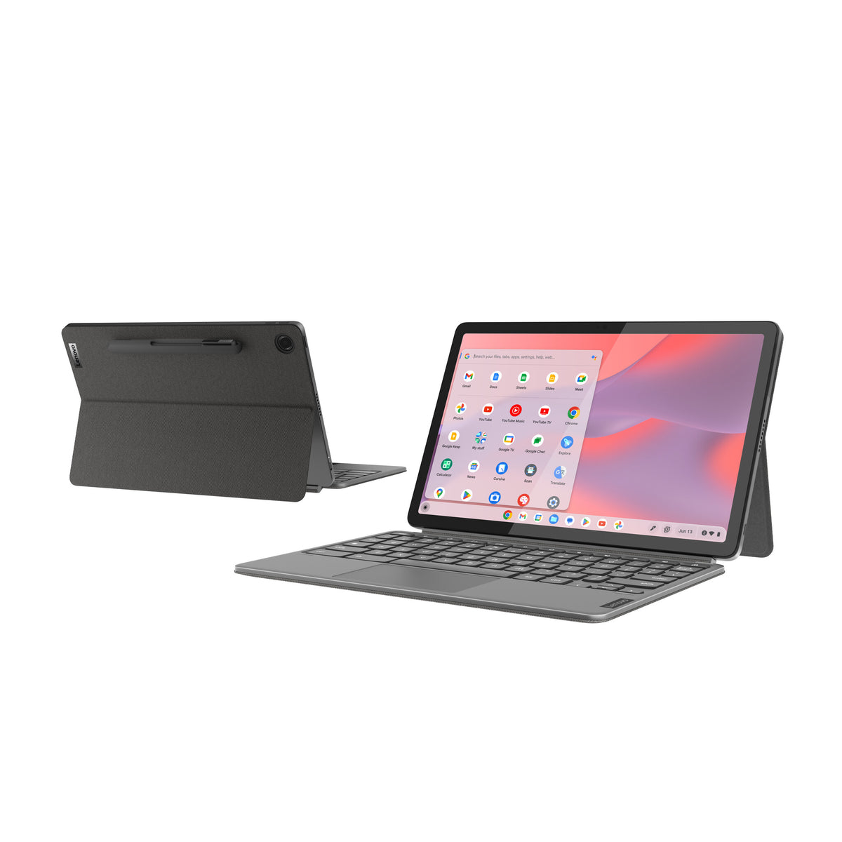 Lenovo IdeaPad Duet 3 Chromebook - 27.8 cm (10.9&quot;) - Touchscreen - Qualcomm Snapdragon 7c Gen 2 - 8 GB LPDDR4x-SDRAM - 128 GB eMMC - Wi-Fi 5 - ChromeOS - Grey