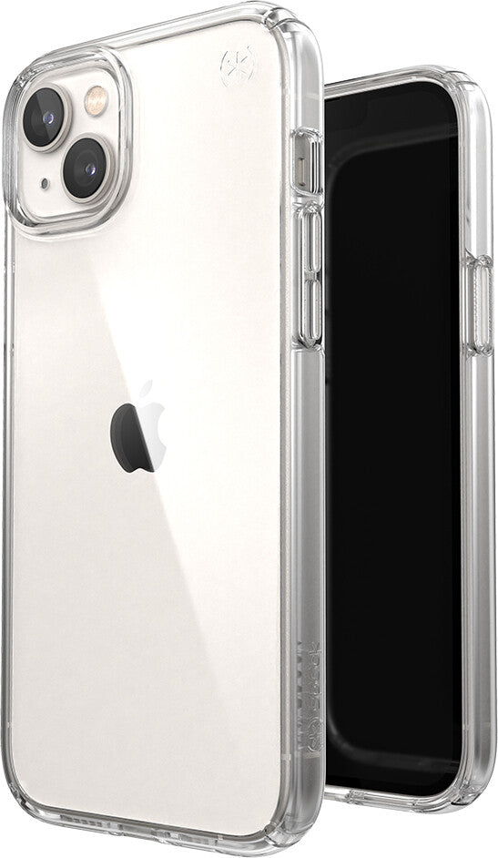 Speck Presidio Perfect Clear with Microban for iPhone 14 Plus in Transparent