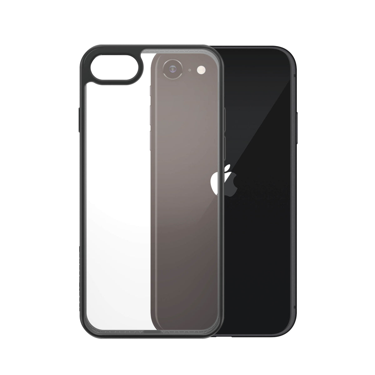 PanzerGlass ® ClearCase for iPhone 8 / 7 / SE (2020/2022) in Black