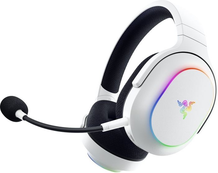 Razer Barracuda X Chroma - USB Type-C Wired &amp; Wireless Bluetooth Gaming Headset in White