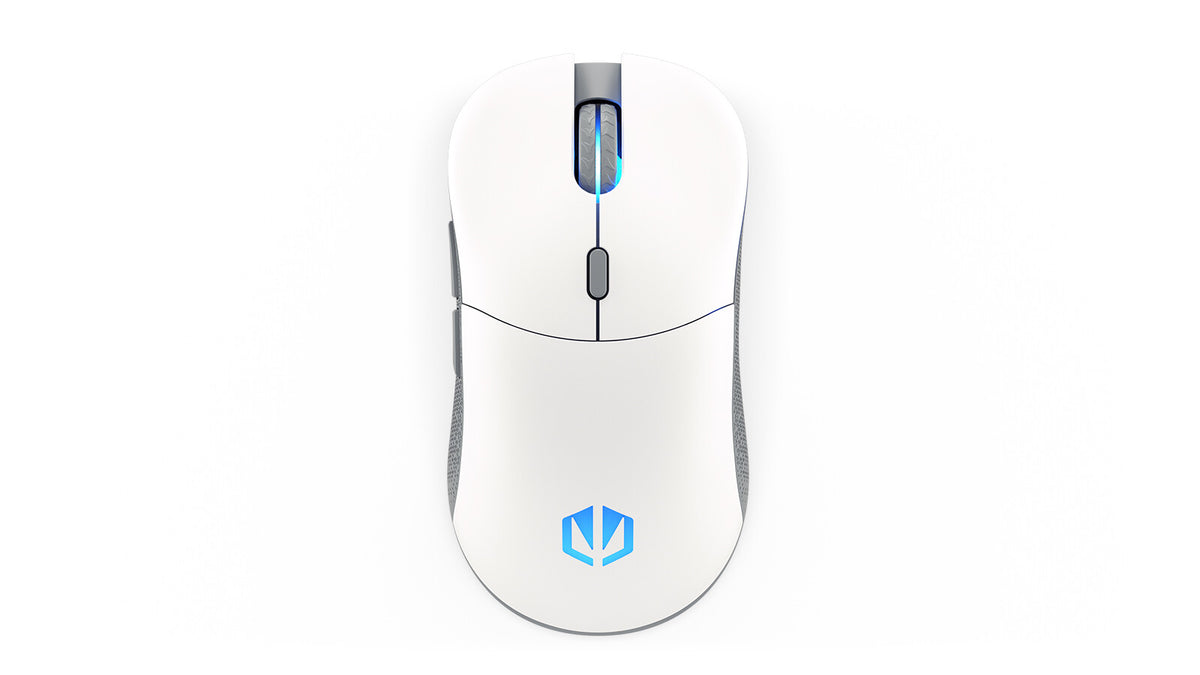 ENDORFY GEM Plus - USB Type-C Wired + RF Wireless Optical Mouse in White - 26,000 DPI