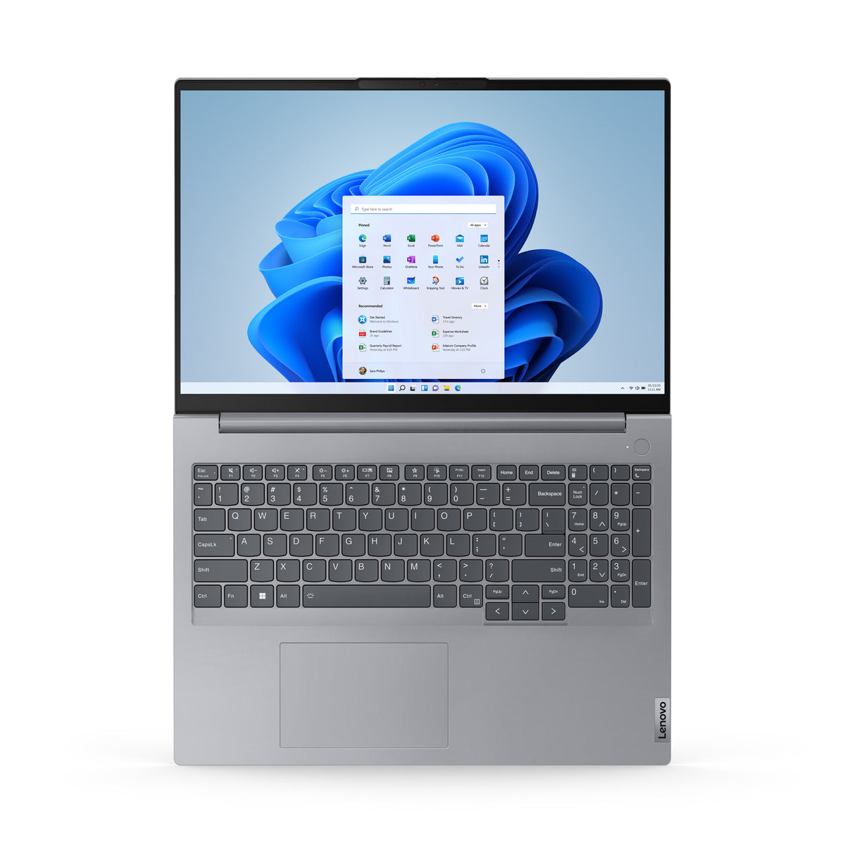 Lenovo ThinkBook 16 G6 IRL Laptop - 40.6 cm (16&quot;) - Intel® Core™ i5-13420H - 8 GB DDR5-SDRAM - 256 GB SSD - Wi-Fi 6 - Windows 11 Pro - Grey