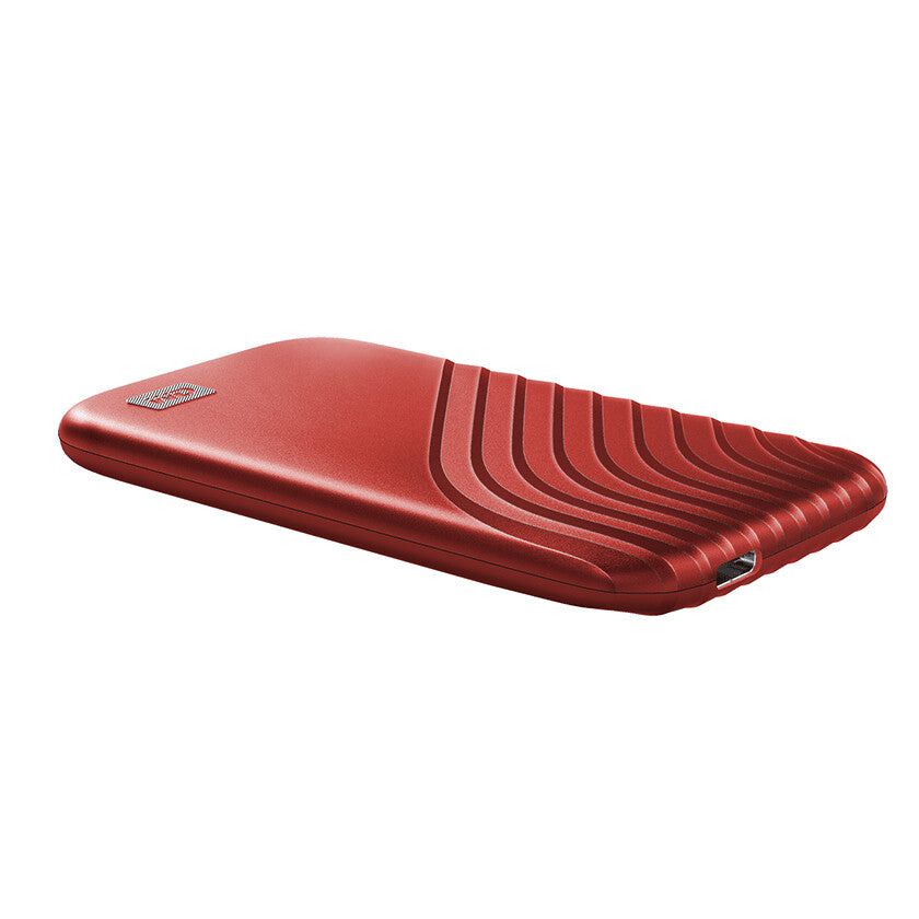 Western Digital My Passport - USB Type-C External SSD in Red - 2 TB