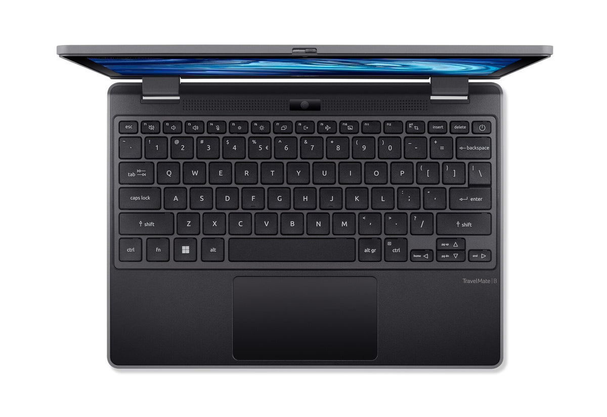 Acer TravelMate Spin B3 - 29.5cm (11.6&quot;) - Touchscreen - Intel® N N200 - 8 GB DDR5-SDRAM - 256 GB SSD - Wi-Fi 6E - Windows 11 Pro Education - Black