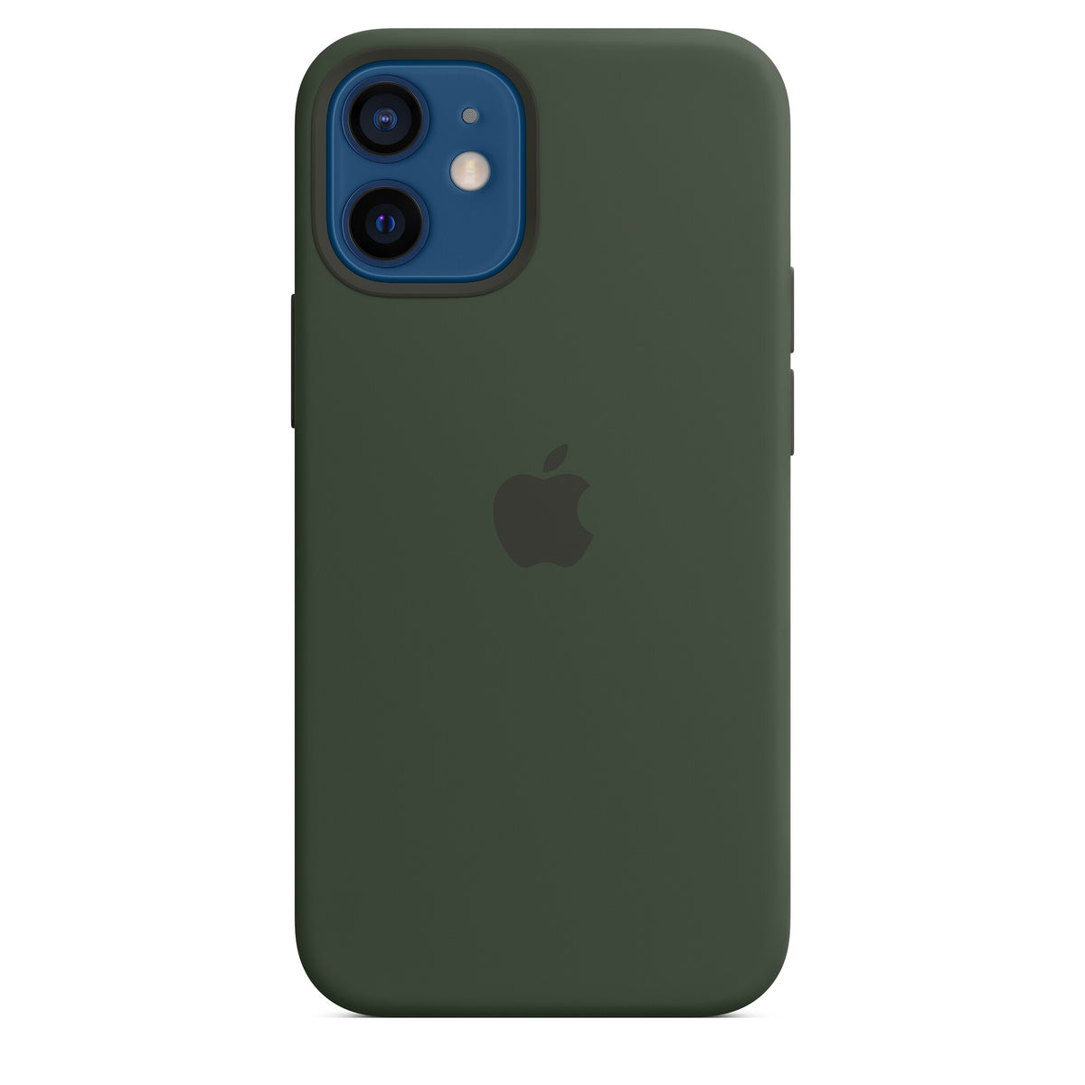 Apple iPhone 12 mini Silicone Case with MagSafe in Cypress Green