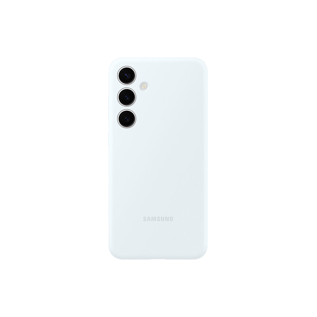 Samsung Silicone Case for Galaxy S24+ in White