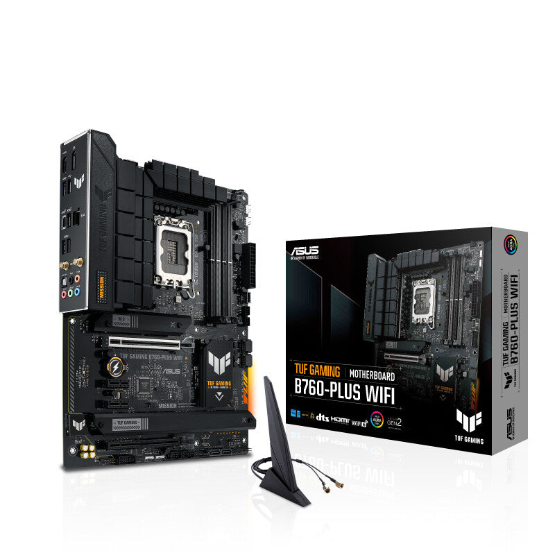 ASUS TUF Gaming B760-Plus WIFI ATX motherboard - Intel B760 LGA 1700