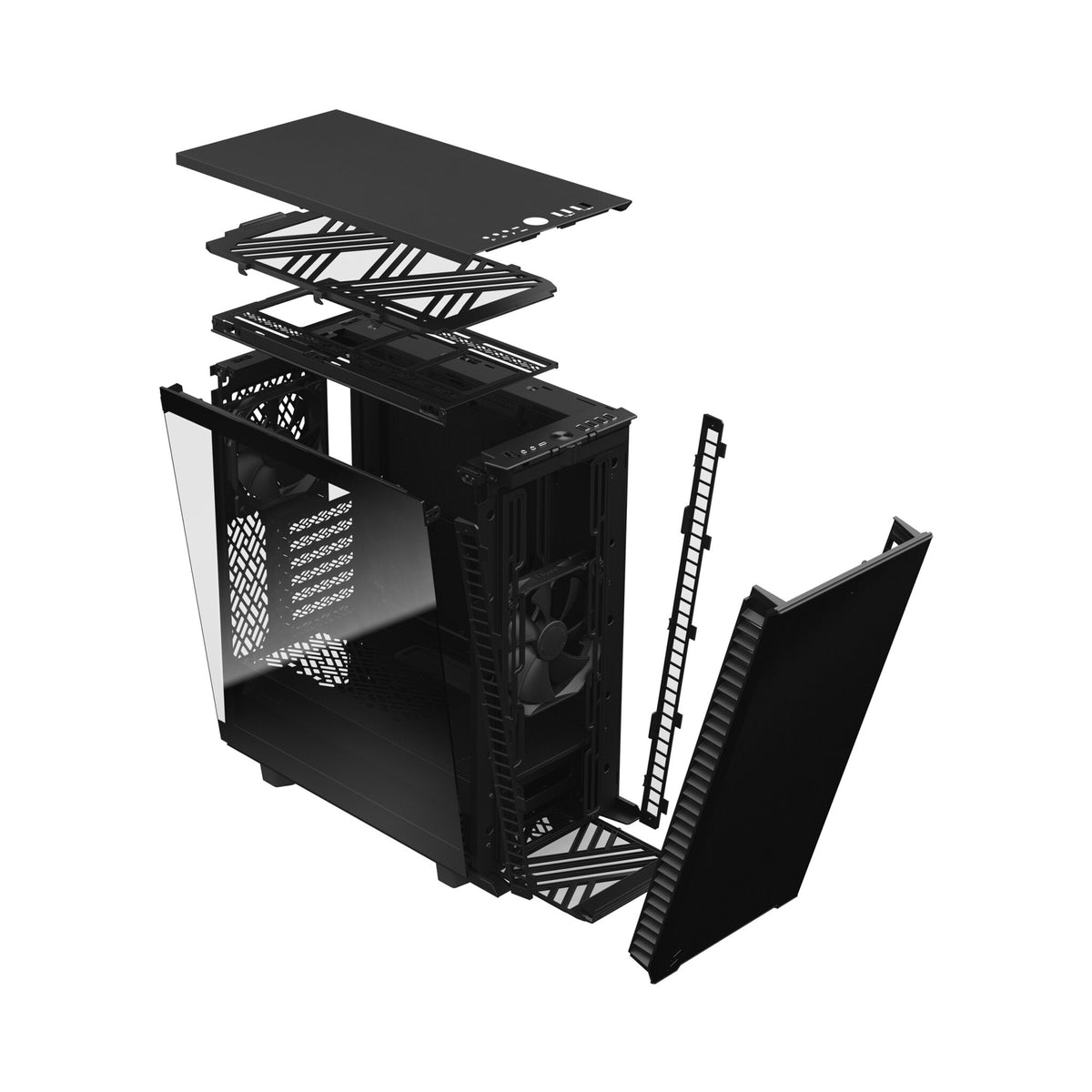 Fractal Design Define 7 Compact - ATX Mid Tower Case in Black