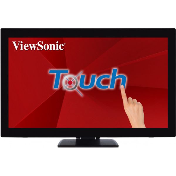 Viewsonic TD2760 Computer Monitor 68.6 cm (27&quot;) 1920 x 1080 pixels Full HD LED Touchscreen Multi-user Black