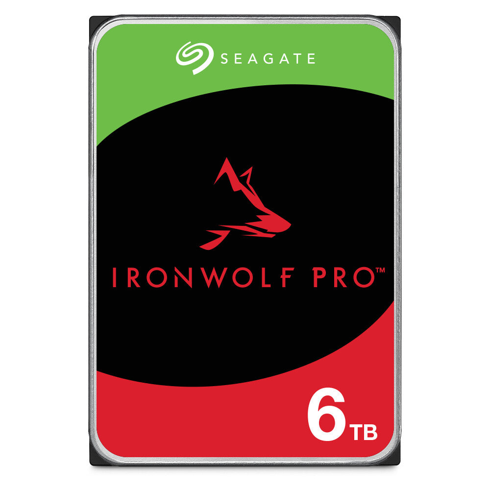 Seagate IronWolf Pro 4 Pack - Serial ATA III 3.5&quot; Internal hard drive - 6 TB