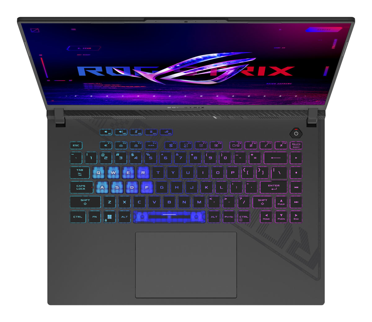 ASUS ROG Strix G16 Laptop - 40.6 cm (16&quot;) - Intel® Core™ i5-13450HX - 16 GB DDR5-SDRAM - 512 GB SSD - NVIDIA GeForce RTX 4060 - Wi-Fi 6E - Windows 11 Home - Black / Grey