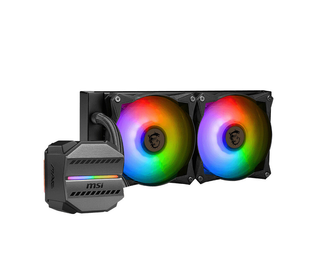 MSI MAG CORELIQUID M240 - All-in-one Liquid Processor Cooler in Black - 240mm